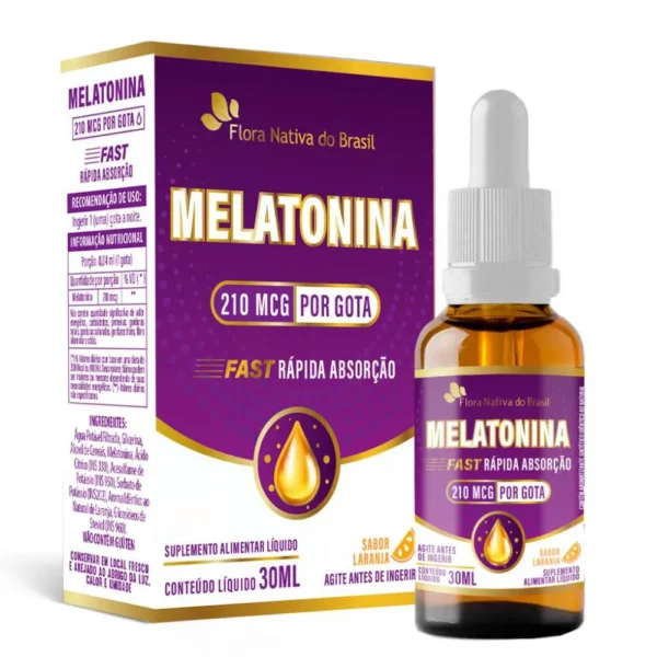 Melatonina em gotas 30ml - Flora Nativa