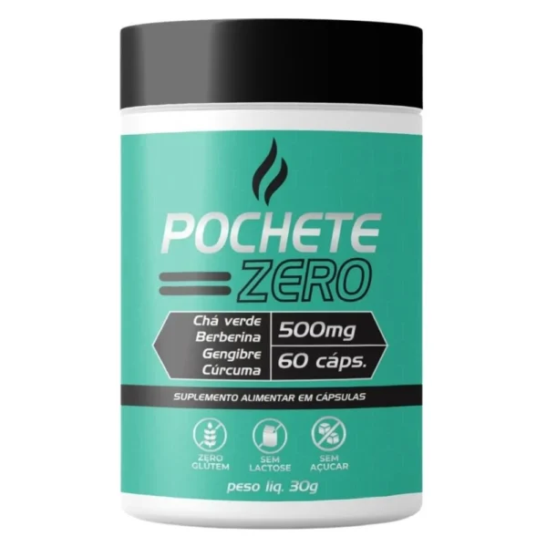 Pochete ZERO Emagrecedor 500mg 60 cápsulas - Perfeita Alquimia