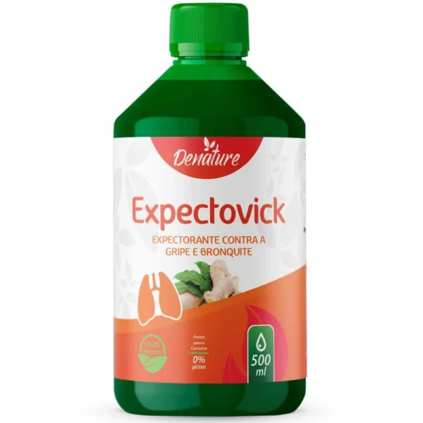 Chá Expectovick (Expectorante contra gripe e bronquite ) 500ml - Denature