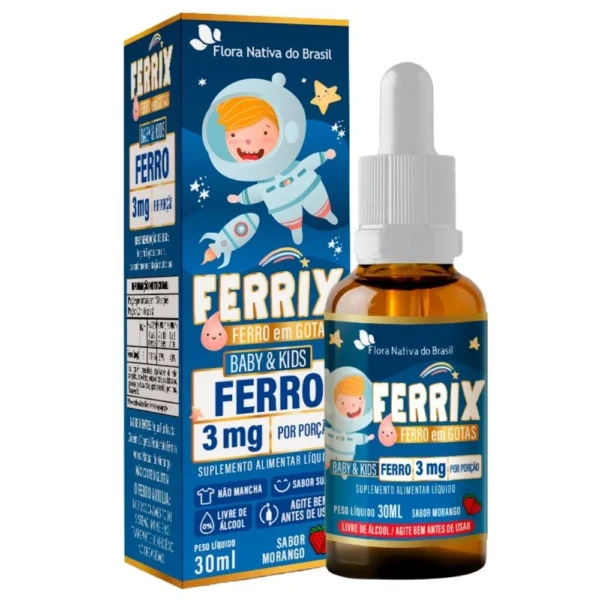 FERRIX (Ferro infantil) 30ml - Flora Nativa