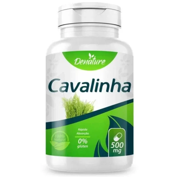 Cavalinha 500mg 100 cápsulas - Denature