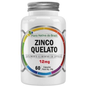 Zinco Quelato 60 Cápsulas - Flora Nativa