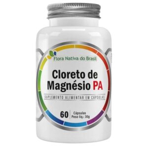 Cloreto de Magnésio PA 60 Cápsulas - Flora Nativa