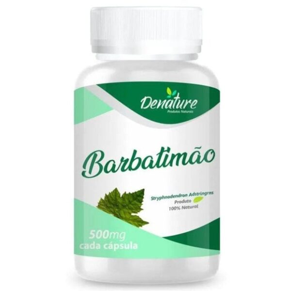 Barbatimão 500mg 100 cápsulas - Denature