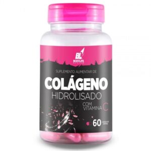Colágeno Com Vitamina C 60 cápsulas - Body Life
