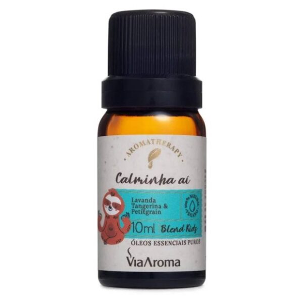 Blend de Óleos Essenciais para Crianças Kids Calminha Ai 10ml - Via Aroma