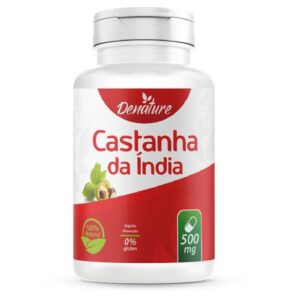 Castanha da Índia 500mg 100 cápsulas - Denature