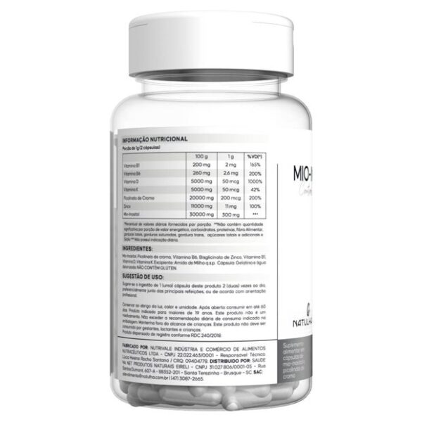 Mio-Inositol Control SOP Formula 60 cápsulas - Natulha - Imagem 3